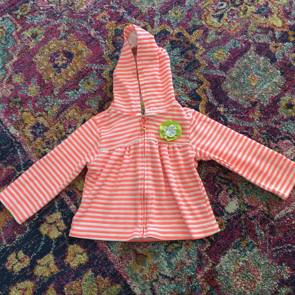 Lightweight Striped Jacket.